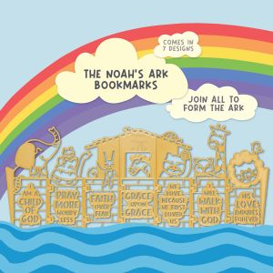 🇸🇬 Christian The Noahs Ark Bookmarks - 🎁 Unique 3D Printed Meaningful Gift Perfect For Childrens Day