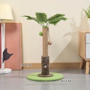 Cat Tree Climbing Frame Small Sisal Scratching Post with Stuffed Mouse Kitten Grinding Play Tower for Cats Kucing