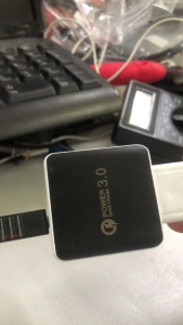 Cho QC 3.0 USB để 5V-12V có thể điều chỉnh bước điện áp lên 5.5x2.1mm cáp tăng năng lượng dòng cho Bộ định tuyến Wi-Fi dải đèn LED 12V unive