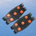 【New Arrival】 5-Stud Climbing Crampons Anti Slip Mountaineering Cleats Unisex Boots Snow Cleats Walking Hiking Accessories. 