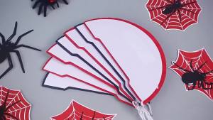 Friendly Halloween Honeycomb Table Centerpieces Hocus Pocus Halloween Decorations Halloween Party Honeycomb Centerpieces