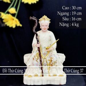 [ Cao 30 cm ] Tượng Bà Cố Hỷ  Cố Hỷ Phu Nhân Hàng Nhập Khẩu Chất Liệu  Bột Đá