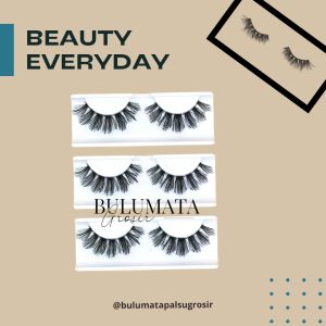 Bulu Mata Palsu Lusinan | L73D (12 PASANG)