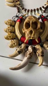 Kalung etnik khas dayak kalung taring replika etnik