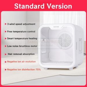 SG Stock Pet Dryer Pet Hair Dryer Cat Dryer Dog Dryer Pet Hair Dryer Cat Dryer New Style Tempered Glass Door C-Type Bottom