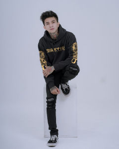 Sweater Hoodie Pria Jepang Gold Dragon Terbaru 2022 SAKTY COLLECTIONS