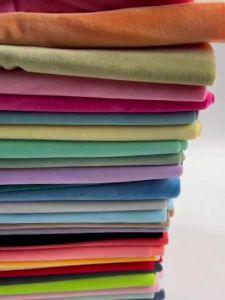 WH 1mm Minky Crystal Super Soft Short Plush Fabric DIY Fabric Plush Doll Body Soft 45x50cm Eco Plush Fabric