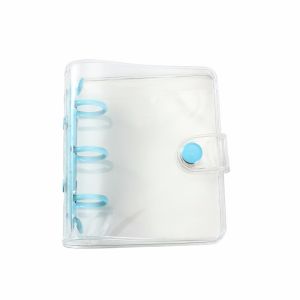 FOUNDTWO Cầm tay PVC Sổ tay Long lanh Lá lỏng lẻo Trang sổ tay Kẹp kết dính 3 lỗ Tổ chức thẻ Bìa sổ tay đóng gáy album ảnh