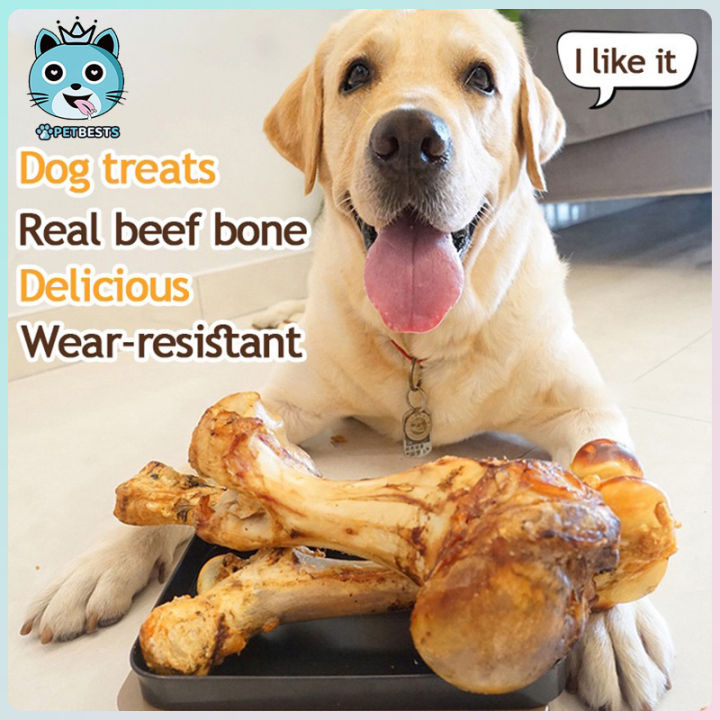 Extra Large Dog Treats Dog Chews Toy Cowhide Bones Pet Tooth Grinding