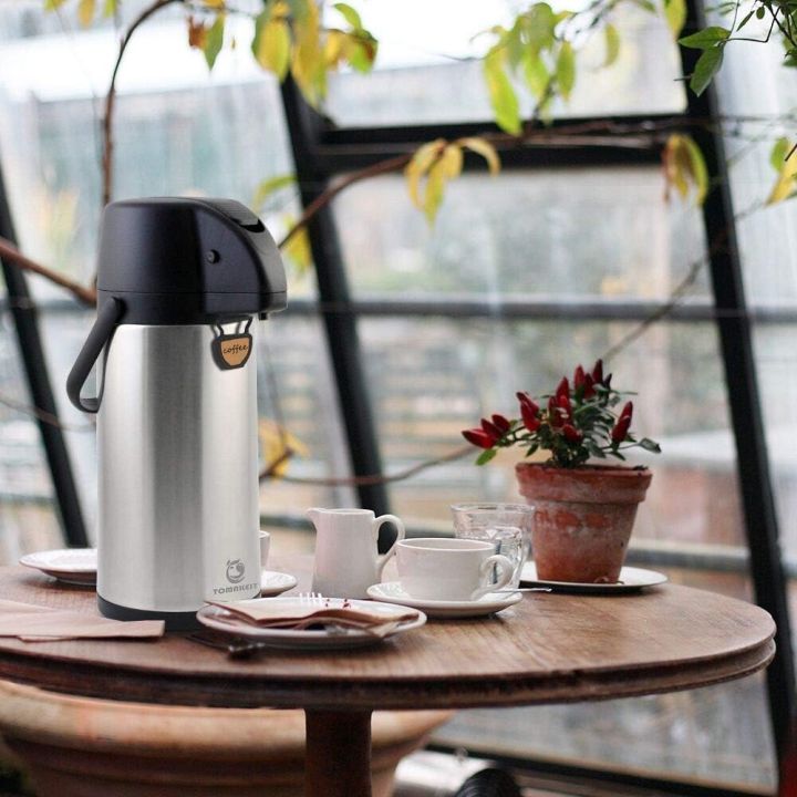 Airpot Coffee Dispenser Thermal with Pump,3L/102 Oz Insulated