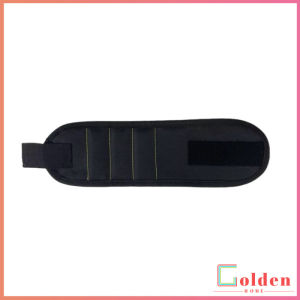 Golden สายรัดข้อมือแม่เหล็กแรงสูง กระเป๋าแม่เหล็กเก็บอุปกรณ์ช่าง Wrist Strap