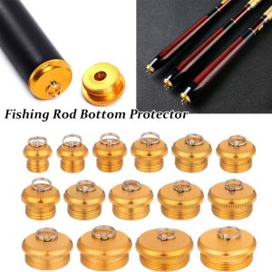 QIANHUAHOU Random Color Back Block Lure Rod Protective Case Fishing Rod Fixed Ring Rod Bottom Protector Fishing Rod Handle Cover Fishing Rod Handle Protective Case