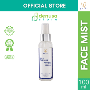 Yuriz 3 in 1 Face Mist 100 ml | Spray Refreshing Soothing Hydrating Aloe Vera Witch Hazel Rose Water