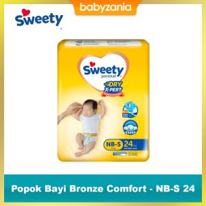 Sweety Popok Bayi Bronze Comfort - NB-S 24