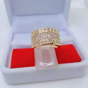 Cincin Jumbo Wanita Aksesoris Fashion Awet Tahan Lama Anti Karat Cocok Untuk Harian G8-C3