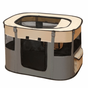 COSTA Collapsible Pet Playpen Portable Breathable Cat Delivery Room Sturdy Removable Dog Enclosure Travel