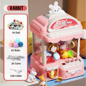 Ready Stock Mainan Budak mesin capit toys for cute kids claw machine baby doll girl educational toys for kids Puzzle
