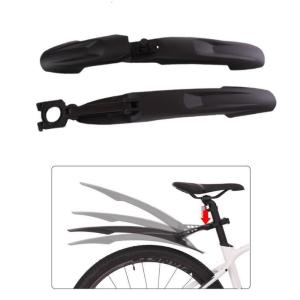 Windproof xe đạp Dè chắn bùn trước sau mở rộng xe đạp đường trường mudguard universals xe đạp mudguard Phụ kiện đi xe đạp lâu dài