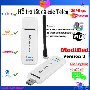 cuc phát wifi 4g 3G 4G USB WiFi Modem wifi không dây Router WiFi bộ phát wifi Micro SD Sim Card Slot Car Hotspot LTE UMTS GSM
