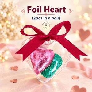 (5pcs) Heart Choco Ball Doorgift Acrylic Ball Chocolates Hersheys Beryls Alfredo Birthday Party Gift