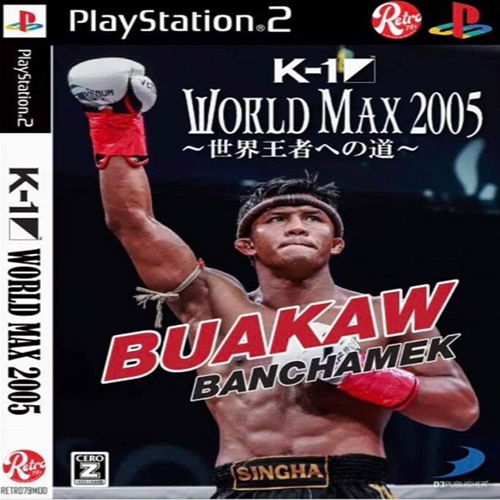 แผ่นเกมส์ [PS2] บัวขาว Muay Thai fighter K-1 World max 2005