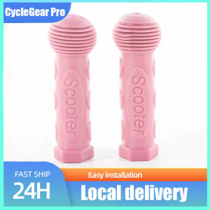 2PCS Rubber Grip Bike Bicycle Handle Bar Grips Cover Anti-slip Tricycle Skateboard Scooter Handlebar for Kids Children Cycling