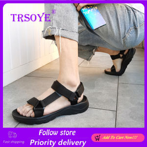 RYUAL รองเท้าแตะสำหรับผู้ชายรองเท้าชายหาดแฟชั่นฤดูร้อนสำหรับผู้ชายรองเท้าแตะส้นเตี้ยเบาพิเศษแบบลำลองรองเท้าแตะสวมใส่สบายสำหรับกลางแจ้งรองเท้าแตะสำหรับผู้ชาย