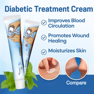 🎆 Advanced Healing 🎆 Diabetic Foot Care Cream Blood Sugar Stabilizing Treatment Diabetic Wound Healing Gel Antibacterial Skin Repair Ointment Fast Recovery Foot Care