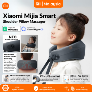 Xiaomi Mijia Smart Neck Massager U-shaped Neck Pillow Shoulders Hot Compress Portable Travel NFC Mi APP 米家智能颈部按摩仪