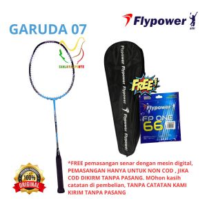 RAKET FLYPOWER BADMINTON BULUTANGKIS FLYPOWER GARUDA 07 GARUDA 7 ORIGINAL