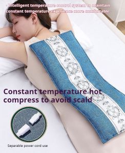 Wormwood Sea Pain Relief Back Effective Electric Heating Pad Neck Portable Physiotherapy Hot Compress Heating Pad Electric Fast Moist/Dry Pain Relief Heat Mat Adjustable Temperature Therapy Hot Compres To Relax Muscles for Back Pain Shoulder