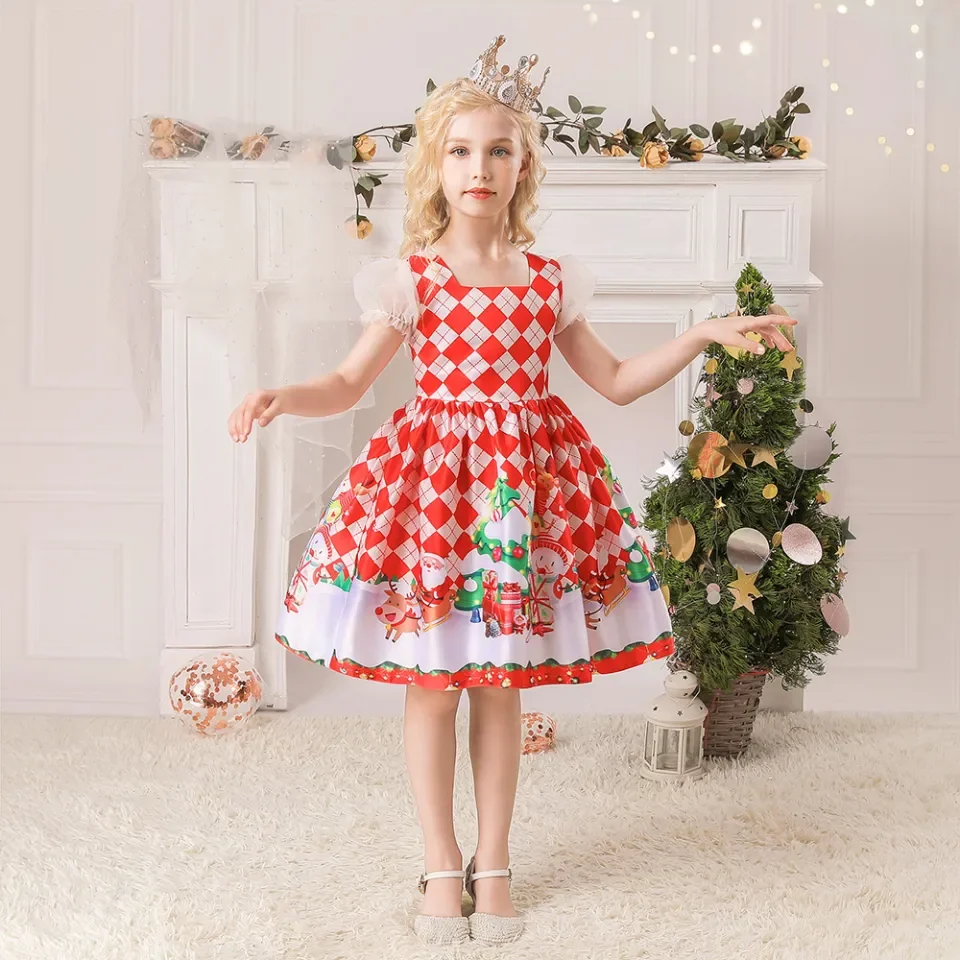 Christmas dresses for outlet 4 year olds