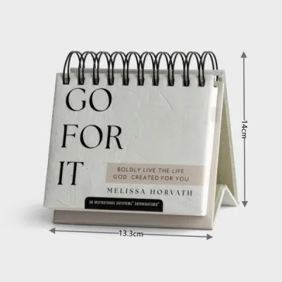 【19 Designs】Motivational & Inspirational Perpetual Daily Flip Calendar: A Prayer A Day for Hope & Encouragement 万年历