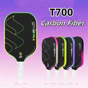 ENCOUNT Carbon Fiber Pickleball Paddles Frosted Surface T700 Pickleball Rackets High Quality Non-slip Grip Pickle Ball Paddle