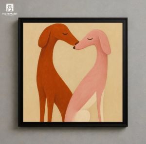 Tranh Nghệ thuật "Tình Yêu" VIETSMART ART - Acrylic 60 x 70cm