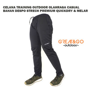 CELANA GUNUNG ADVENTURE HIKING TREKKING OUTDOOR QUICKDRY - Great Go Celana Panjang Outdoor Eazy Fit Quick Dry Stretch pants - Celana Panjang Great Go Outdoor Pants Quick Dry Melar Cepat Kering