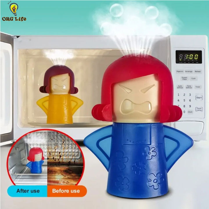 ORG Angry Mom Oven Steam Microwave Cleaner Originality Fridge