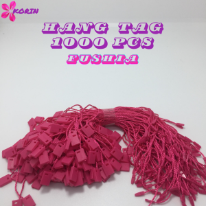 [1000PCS] Tali Hang Tag Warna / Tag Rope / Tali Loopin Hangtag Label Pakaian /  Murah Isi  1000pcs