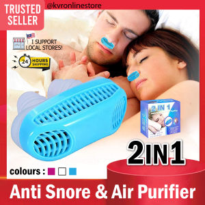 2in1 Anti Snoring Nose Purifier Relieve Nasal Congestion Anti Snore Ventilation Apnea Aid Device / Anti Dengkur