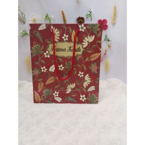 10pcs paper bag batik classic bag Goodies party wedding