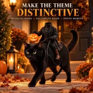 Halloween Headless KnightRider Costume for Halloween