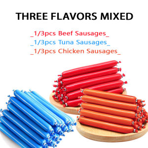 100/50/30pcs Dog Sausage Dog Treats Dog Food Pet Cat Sausage Treats Pet Dog Snack