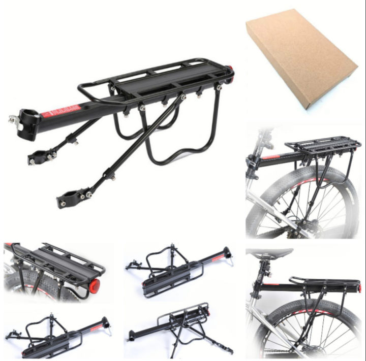 Adjustable Bicycle Rear Carrier / Cycling Back Rack Mountain Bike Rear