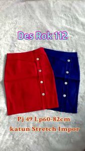 Gs Rok mini BR 112 rok span impor fashionable kualitas terjamin harga terjangkau pakaian wanita model kekinian