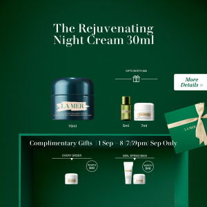 La Mer | The Rejuvenating Night Cream | Best Seller Facial Moisturizer Anti-aging Wrinkle Fine Lines Forehead Retinol Collagen Face | Skincare for all skin types sensitive | 15ml 30ml 60ml 100ml