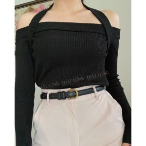 Thắt Lưng Nữ Bản Nhỏ Da Đẹp Dày Xịn Dây Nịt Bản Nhỏ Maxshopdoc Dây Lưng Quần Áo Nữ Mặt Vàng Chữ C Nhỏ Kiểu Hàn Quốc