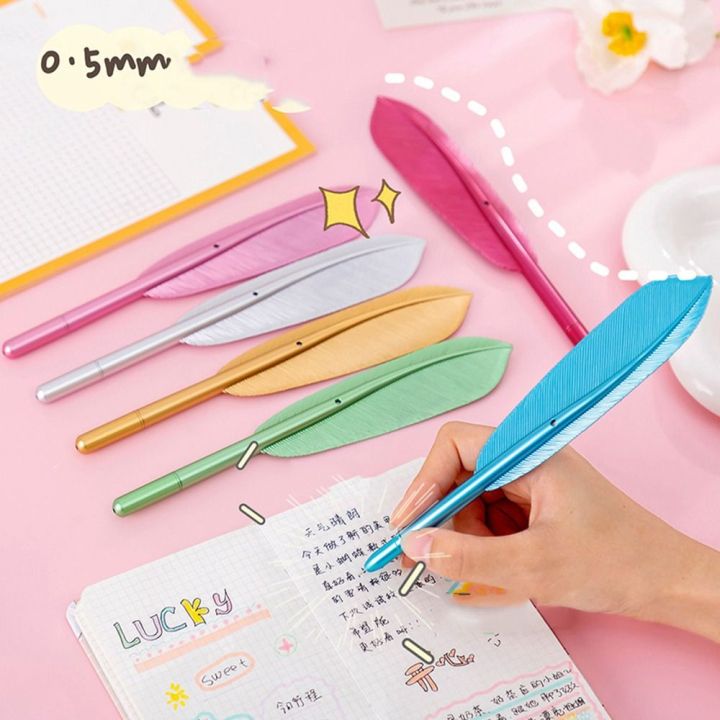 MKEB Cute Kawaii Creative Ink Pen Neutral Pen Black 0.5mm Stationery ...