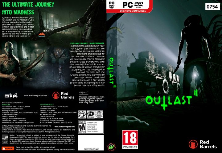 Outlast best sale 2 ps3