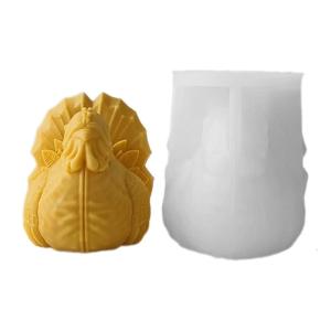 Xà phòng crafting và quà tặng khuôn linh hoạt Silicone gà trang trí khuôn tinh tế Thổ Nhĩ Kỳ hình dạng trang trí khuôn mẫu