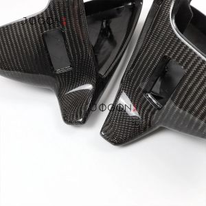 mv1 Ox Horns LHD Carbon Car Side Wing Rear View Mirror Caps Shells Cover Trim Accessories For Audi A7 C8 S7 RS7 Sportback 2019-2025 5B9Z7
